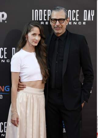 Jeff Goldblum et sa femme Emilie Livingston, classe !
