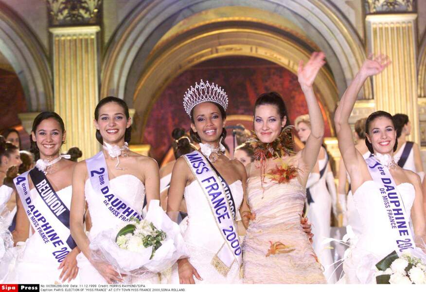 Miss France 2000 : Sonia Rolland (Miss Bourgogne)