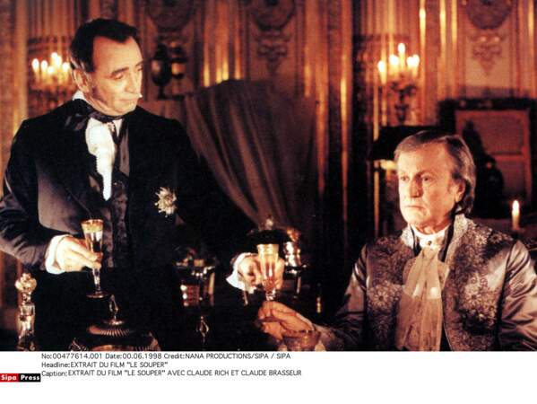 Un de ses meilleurs films : "Le souper" avec Claude Brasseur en 1992. Il reçoit le César du meilleur acteur