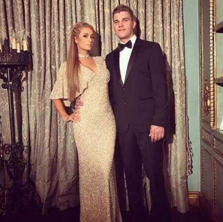 La businesswoman Paris Hilton et l'acteur Chris Zylka. 