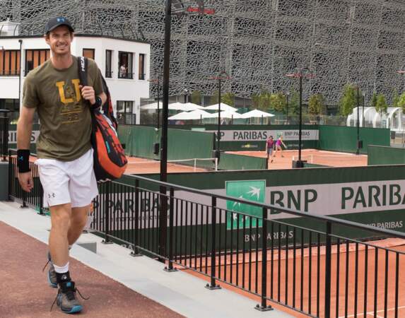 Andy Murray, en mode touriste...
