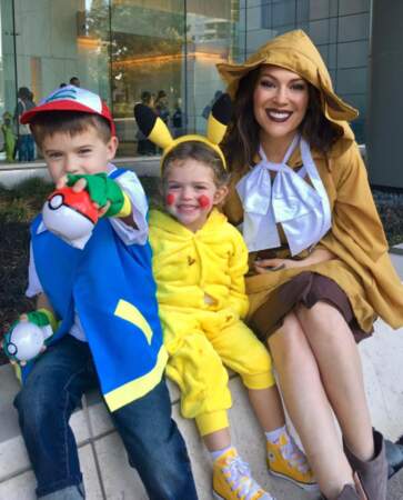 Alyssa Milano et ses enfants ont fêté un Halloween 100% Pokémon GO. 
