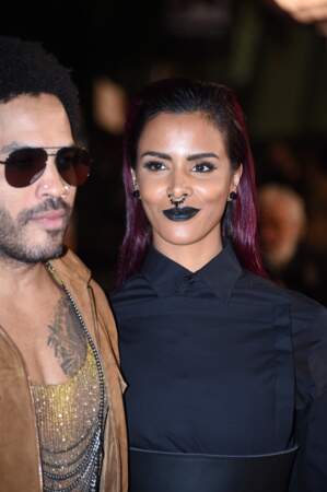 Shy'm et Lenny Kravitz sur le tapis rouge des NRJ Music Awards