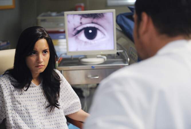 La chanteuse Demi Lovato patiente dans Grey's Anatomy