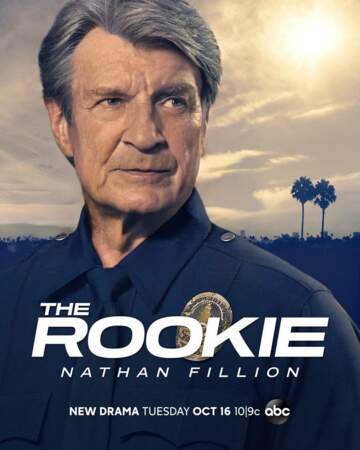 Nathan Fillion nous propose une affiche de la saison 26 de The Rookie.
