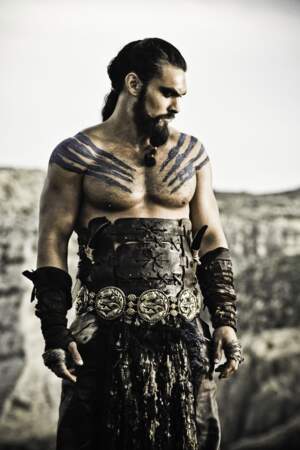 Jason Momoa a interprété Khal Drogo, le mari de Daenerys pendant la saison 1