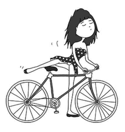 Pourquoi les vélos de femme n'ont-ils pas de barre au milieu ?