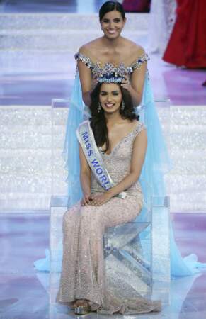Manushi Chhillar, la Miss Monde, est couronnée