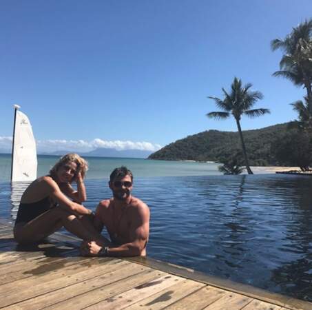 Elsa Pataky et son mari Chris Hemsworth profitent de leur Australie chérie. 