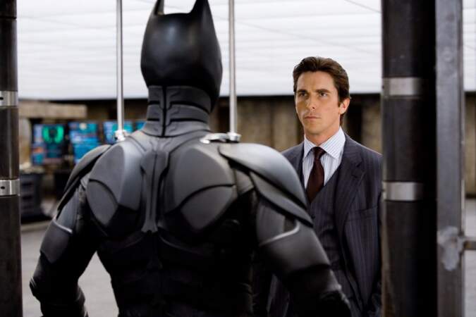 Quelques mois plus tard, Christian Bale a repris des formes (des muscles surtout !) pour Batman Begins
