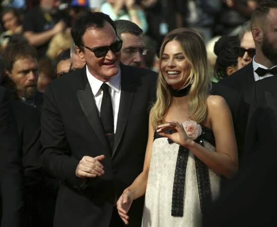 Quentin Tarantino a toujours le mot pour faire rire Margot Robbie