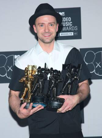 Le roi de la 30e cérémonie des MTV Video Awards, c'est lui, Justin Timberlake. Alors heureux ?