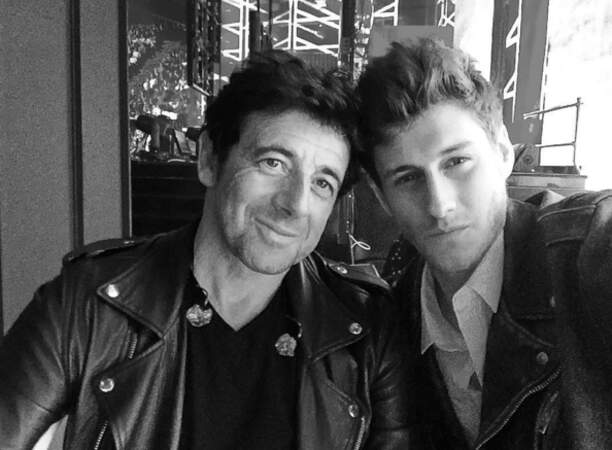 Patrick Bruel et Jean-Baptiste Maunier posent pour un ultime selfie