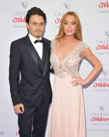 L'actrice Lindsay Lohan et Egor Tarabasov, en couple depuis 2015. 