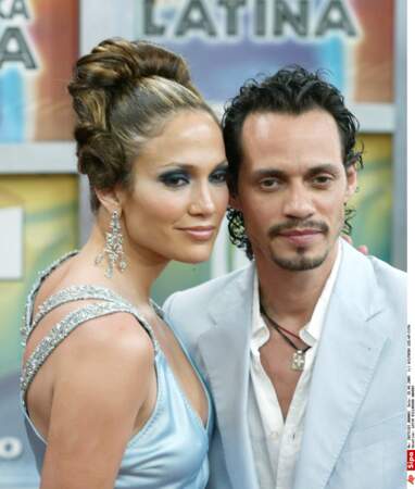 Jennifer Lopez s'est alors consolée avec le chanteur Marc Anthony, qu'elle a épousé en 2004