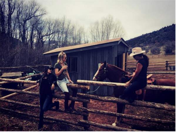 Kate Hudson, la vie au ranch