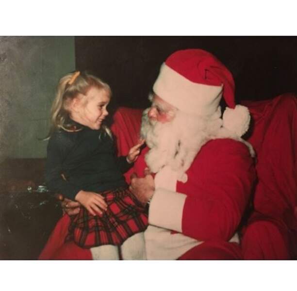Et cette veinarde de Chloë Sevigny a pu rencontrer le Père Noël ! 