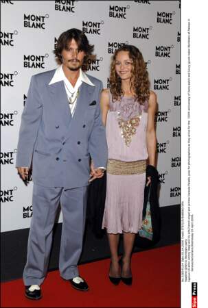 Voici Johnny Depp et Vanessa Paradis en 2006.