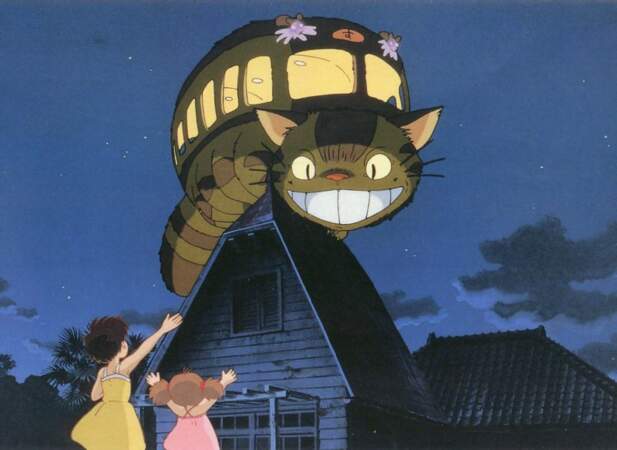 Mon voisin Totoro (1988) : et le chabus ! Un bien étrange moyen de locomotion