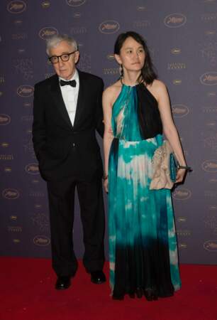 Woody Allen et sa femme Soon-Yi Previn, trop contents d'être là !