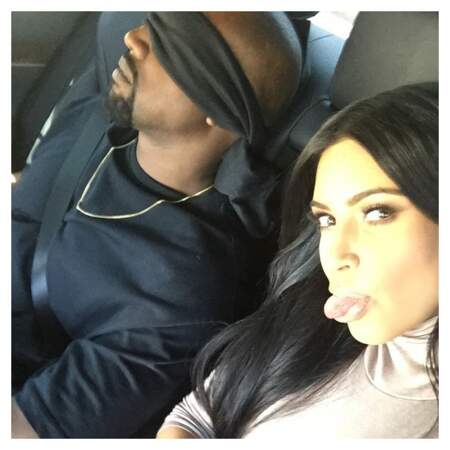 De l'autre côté des USA, Kim Kardashian a préparé une surprise à Kanye West.
