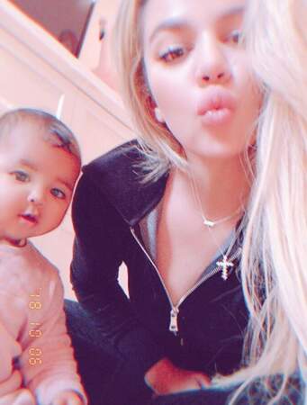 Khloe Kardashian et sa fille, True 