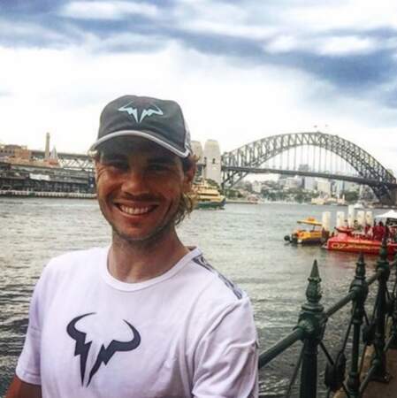 Rafael Nadal, lui, est à Melbourne... 