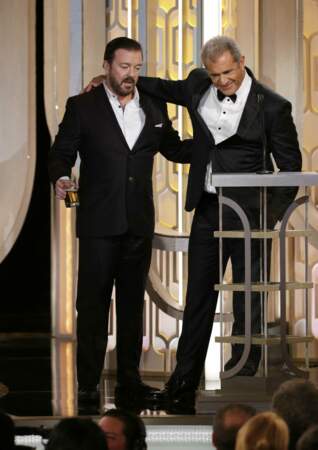 Ricky Gervais et Mel Gibson