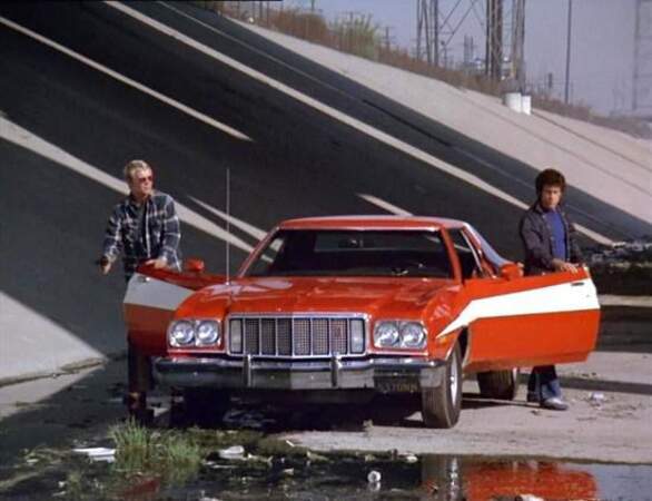 Starsky et Hutch. La Ford Gran Torino 1975 appartient aujourd'hui à un collectionneur privé américain