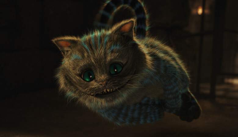 Le chat du Cheshire, perché mais carrément mignon 