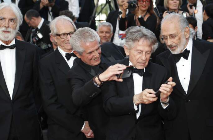 Les papis Claude Lelouch et Roman Polanski découvrent les smartphones