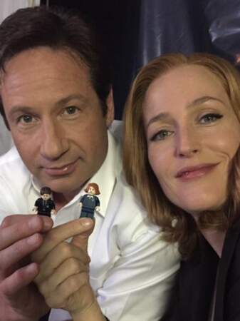 Sur Twitter, Gillian Anderson veut voir les figurines X-Files commercialisées !