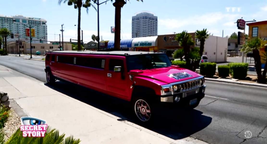 Une limousine funky made in Las Vegas