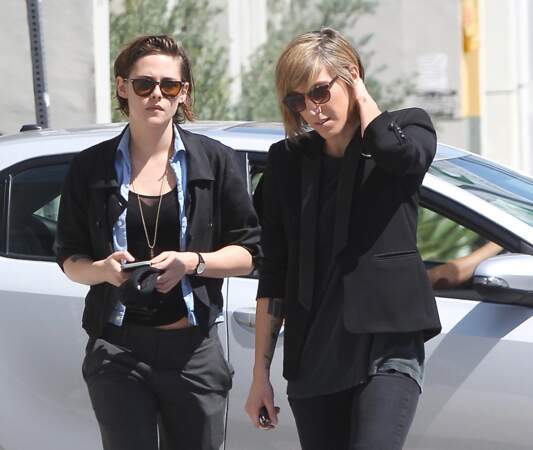 Depuis plusieurs semaines, la rumeur veut que Kristen Stewart vive une idylle avec Alicia Cargile (ici à droite)