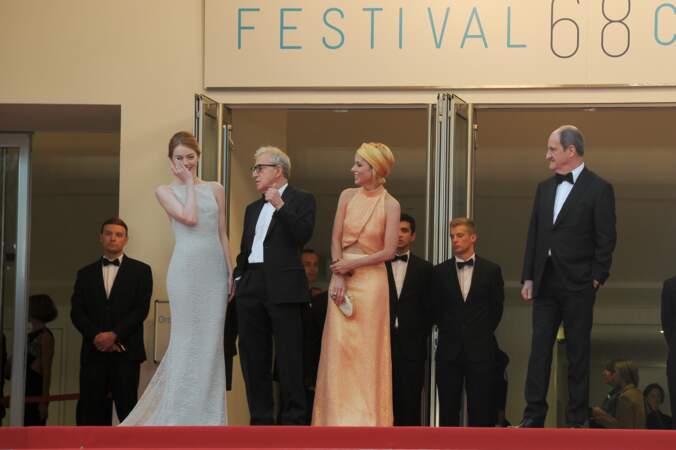 Emma Stone,Woody Allen et Parker Posey sont les rois de Cannes (pour un soir)