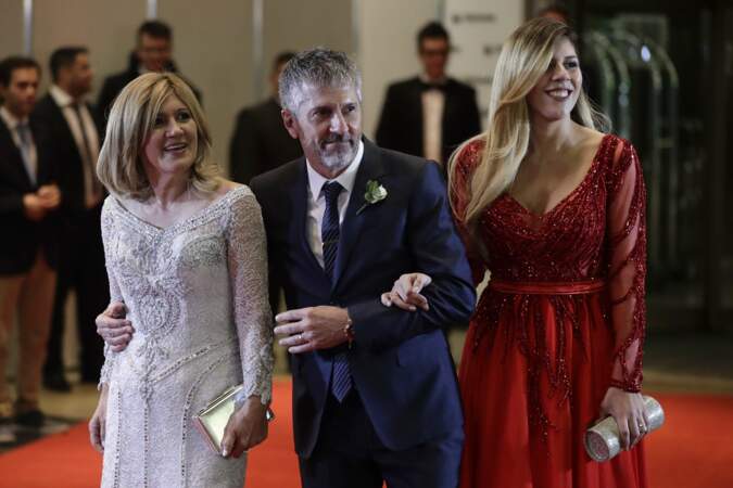 … Celia Maria Cuccittini, Jorge Messi et Maria Sol