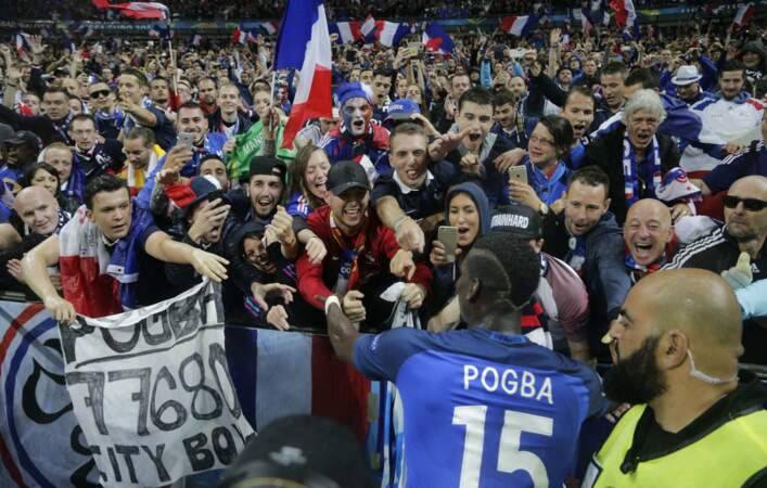 Pogba se rue sur les supporters français