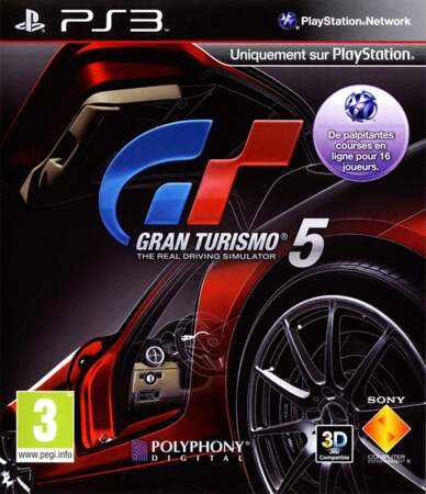 Jaquette Gran Turismo 5 (2010) - PS3