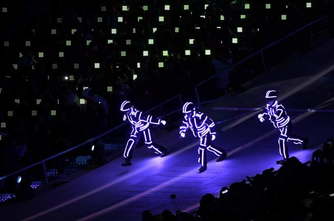 Les Darft Punk (coréens) sur glace