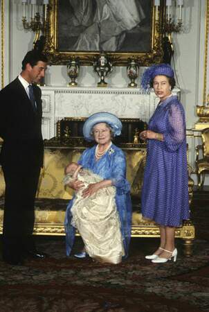 Quatre générations de souverains britanniques en août 1982