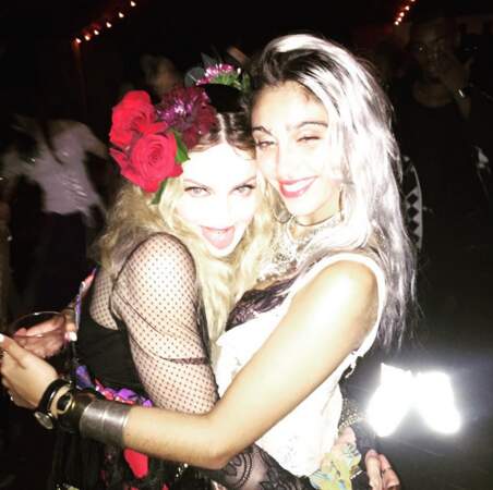 Madonna était avec sa fille Lourdes.