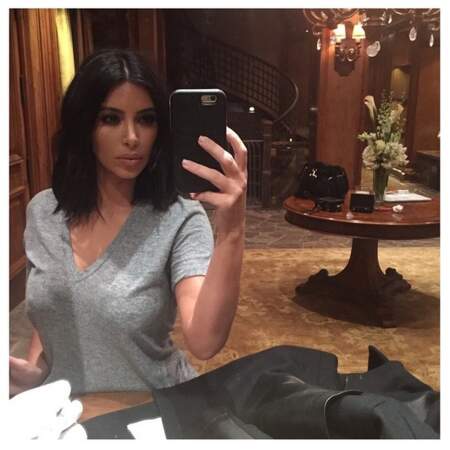 Passion selfie avec Kim Kardashian