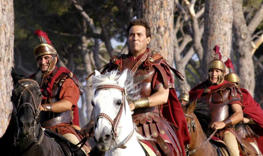 Ciaran Hinds dans la série télé "Rome" (2005)