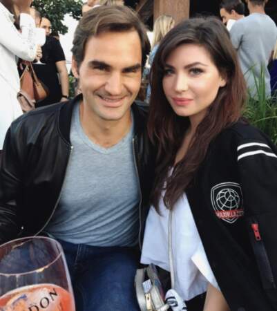 La blogueuse Betty a rencontré Roger Federer, rien que ça. 