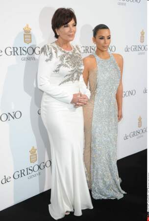 Avec sa mère Kris Jenner