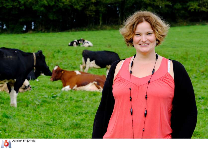 Aude, 36 ans, éleveuse de vaches laitières en Bretagne