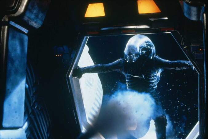 1979, Alien le huitième passager : ... un alien pas franchement pacifique.