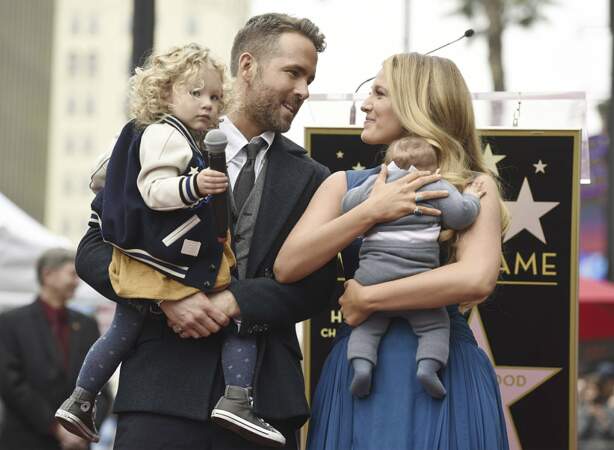 Ryan Reynolds, Blake Lively et leurs deux enfants : la famille de l'année ! 