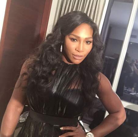 Pour terminer, on a aimé : le look de Serena Williams à la soirée Glamour.