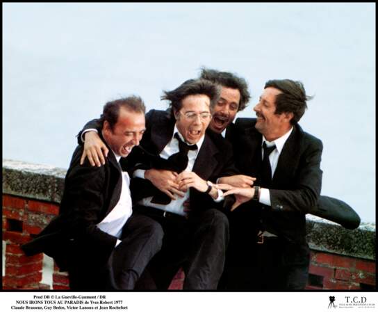 Brasseur, Bedos, Lanoux, Rochefort : la belle brochette de comédiens de Nous irons tous au paradis (1977)